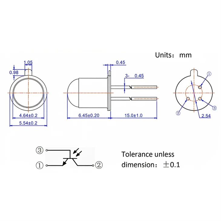 Optical Sensing Transistor high quality